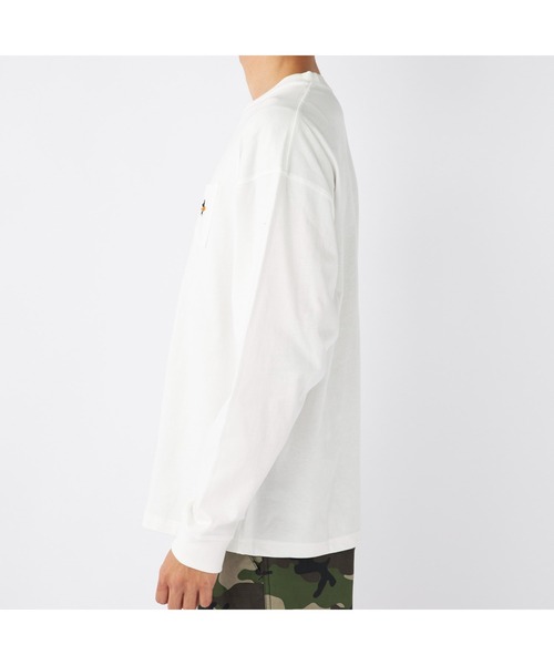 Ocean Pacific(オーシャンパシフィック)の「Ocean Pacific/オーシャンパシフィック Tシャツ 長袖 ブランドロゴ サーフボード ポケット付きシャツ(Tシャツ/カットソー・メンズ・ヘザーグレー/アイボリー/チャコールグレー/ネイビー・XL/M/L)」の22枚目の写真