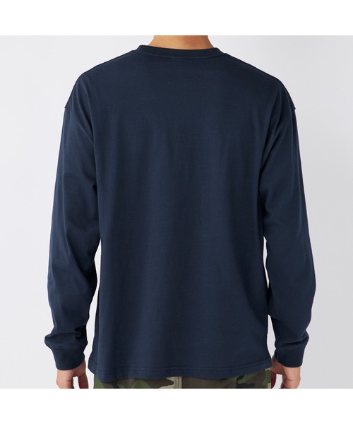 Ocean Pacific(オーシャンパシフィック)の「Ocean Pacific/オーシャンパシフィック Tシャツ 長袖 ブランドロゴ サーフボード ポケット付きシャツ(Tシャツ/カットソー・メンズ・ヘザーグレー/アイボリー/チャコールグレー/ネイビー・XL/M/L)」の6枚目の写真