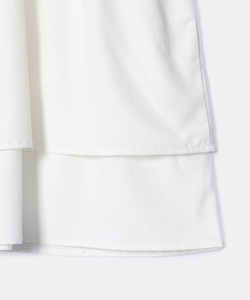 ROPE' PICNIC(ロペピクニック)の「【KIDS】バックプリント裏毛ティアードワンピース(ワンピース・キッズ・チャコールグレー/グレー系その他・110/120/130/140/150)」の9枚目の写真