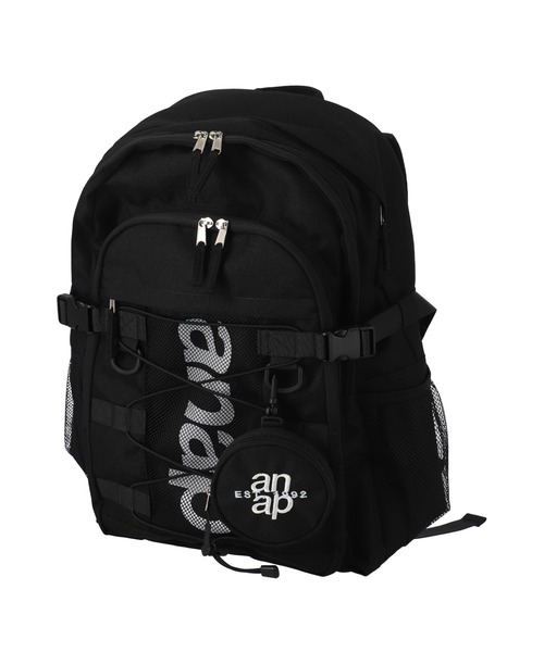 ANAP（アナップ）の「anapロゴリュック（バックパック/リュック・レディース・ブラック/ブルー・FREE）」の11枚目の写真