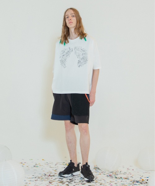 STOF(ストフ)の「UTAGE Coloring Big Tee(Tシャツ/カットソー・メンズ・ホワイト・S/M)」の14枚目の写真