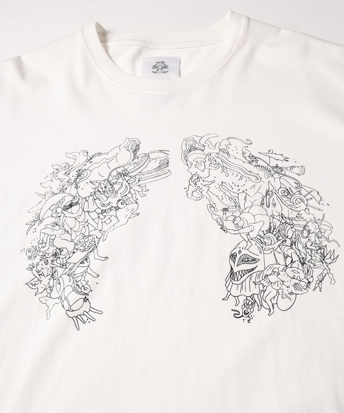 Tシャツ・カットソー No.0709 W mesh coloring T UTAGE Coloring Big Tee（Tシャツ/カットソー）｜STOF（ストフ