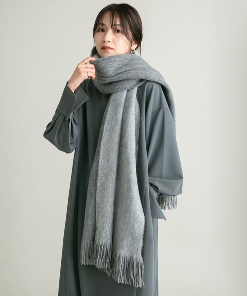 KBF(ケイビーエフ)の「リバーシブルストール(ストール/ショール・レディース・ベージュ系その他/グレー系その他/ブルー系その他・ONE)」の7枚目の写真