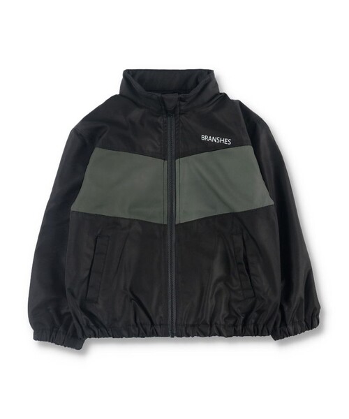 BRANSHES（ブランシェス）の「【男女兼用】ウィンドブレーカー（ブルゾン・キッズ・ブラック/ネイビー/サックスブルー・100/140/150/130/110/120/90）」の11枚目の写真