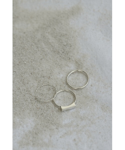 STYLEMIXER（スタイルミキサー）の「silver925 スコラーロリング（リング・レディース・シルバー・FREE）」の11枚目の写真