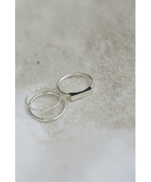 STYLEMIXER（スタイルミキサー）の「silver925 スコラーロリング（リング・レディース・シルバー・FREE）」の10枚目の写真