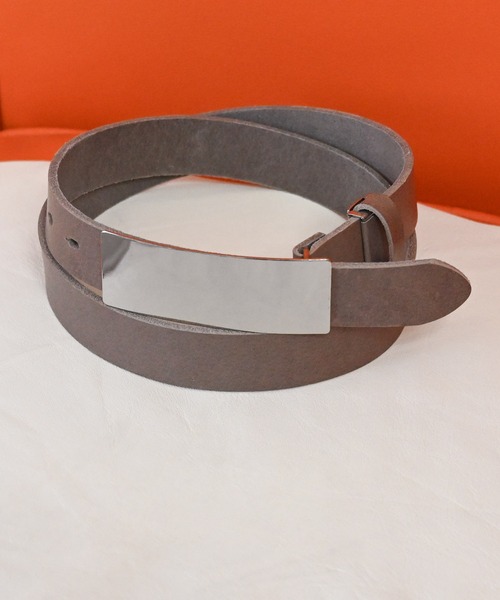 An+u（アンユー）の「メタルバックルベルト（ベルト・レディース・ブラック/ネイビー/グレー・FREE）」の2枚目の写真