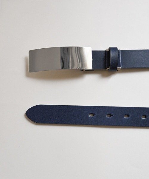 An+u（アンユー）の「メタルバックルベルト（ベルト・レディース・ブラック/ネイビー/グレー・FREE）」の6枚目の写真
