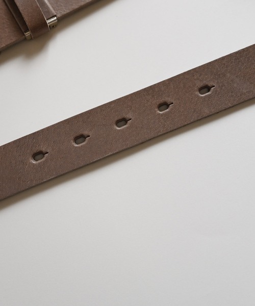 An+u（アンユー）の「メタルバックルベルト（ベルト・レディース・ブラック/ネイビー/グレー・FREE）」の8枚目の写真