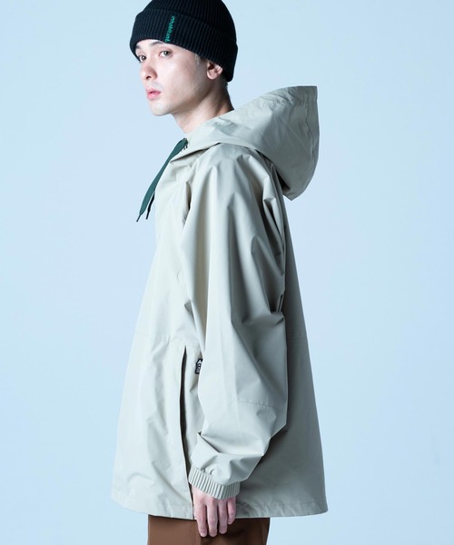 INHABITANT(インハビタント)の「inhabitant(インハビタント)VINTAGE ANORACK PULLOVER JACKET/アノラック/ジャケット/プルオーバー/スノー/耐水/撥水/スノーボード/スキーウェア(その他アウター・メンズ・グリーン/ホワイト/ベージュ・L/M)」の13枚目の写真