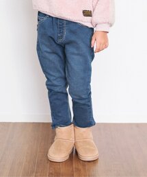 BREEZE | 【ストレッチ・裏起毛】あったかすぽ軽テーパードパンツ(その他パンツ)