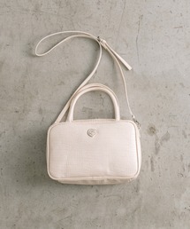 OLIVE des OLIVE | ハートエンブレム付きボストンバッグ　1032120170(ショルダーバッグ)