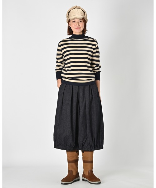 45R（フォーティファイブアール）の「USモーボーダーの908オーシャンネック（ニット/セーター・レディース・ネイビー系1/ネイビー系2・X-SMALL/SMALL/MEDIUM/LARGE）」の7枚目の写真