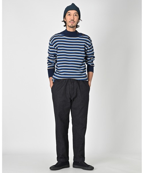 45R（フォーティファイブアール）の「USモーボーダーの908オーシャンネック（ニット/セーター・レディース・ネイビー系1/ネイビー系2・X-SMALL/SMALL/MEDIUM/LARGE）」の11枚目の写真