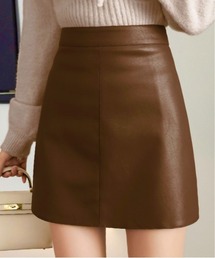Burner | 【OKUOKU　0909】PUレザー　タイトスカート oku-skirt-680658092303-17 U(スカート)
