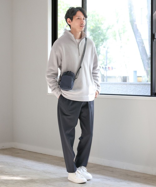 GLOBAL WORK(グローバルワーク)の「あったかインナーSET/ハーフジップ/982524(Tシャツ/カットソー・メンズ・ライトグレー/チャコールグレー・LARGE/SMALL/MEDIUM/X-LARGE)」の8枚目の写真