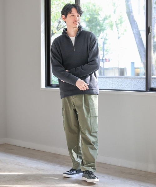 【美品】MARK&LONA ハーフジップシャツ フリース素材 楽天市場】フリースハーフジップの通販