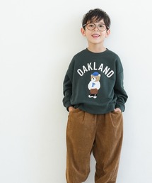 coca（coca） | キッズ　ベアー刺繍スウェット(スウェット)