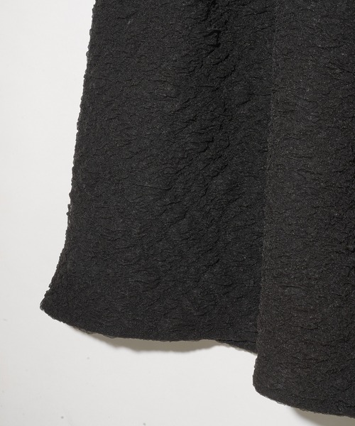 MILKFED.（ミルクフェド）の「TULLE JACQUARD GATHERED SKIRT（スカート・レディース・オフホワイト/ブラック・ONE SIZE）」の9枚目の写真