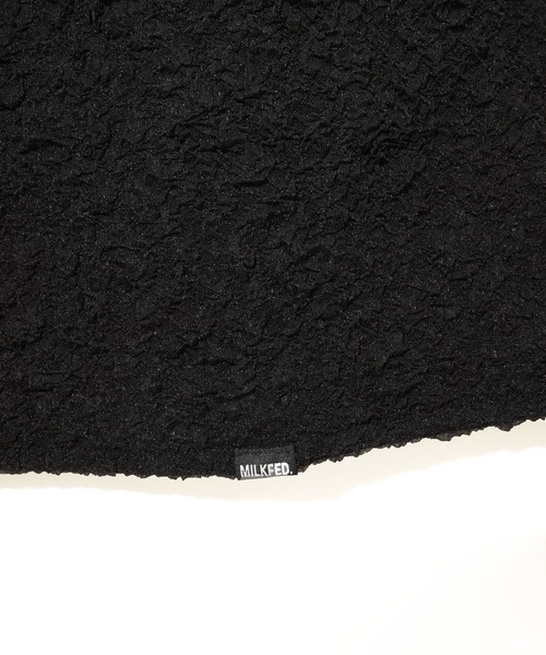 MILKFED.（ミルクフェド）の「TULLE JACQUARD GATHERED SKIRT（スカート・レディース・オフホワイト/ブラック・ONE SIZE）」の10枚目の写真