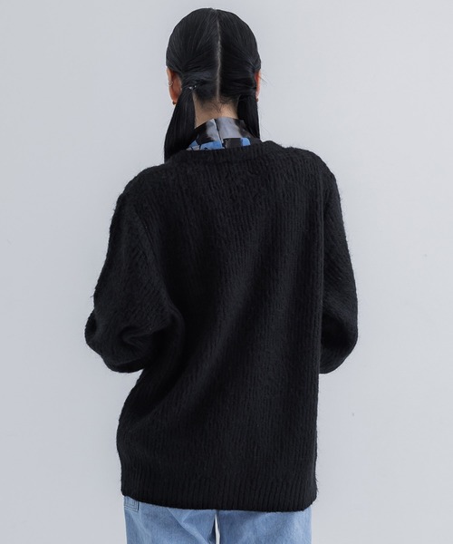 UNITED TOKYO（ユナイテッドトウキョウ）の「【ZOZO限定】ヘクモヘヤカーディガン（カーディガン/ボレロ・レディース・レッド/ダークグリーン/ブラック・FREE）」の6枚目の写真