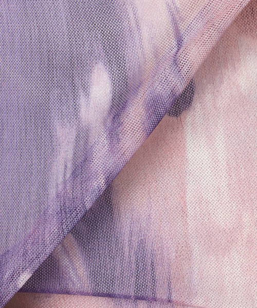 CITYSHOP(シティーショップ)の「PATTERN SHEER CUT:カットソー(Tシャツ/カットソー・レディース・パープル/ブルー系その他・FREE)」の14枚目の写真