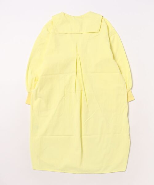 GROOVY COLORS(グルービーカラーズ)の「ソフトツイル セーラーワンピース(ワンピース・キッズ・イエロー・130/140)」の2枚目の写真