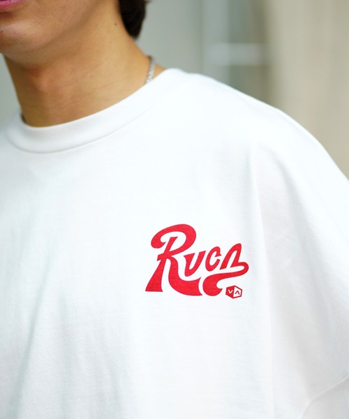 RVCA(ルーカ)の「【ムラサキスポーツ別注】RVCA/ルーカ ロンTEE 中厚手 ボックスシルエット BE041-P06(Tシャツ/カットソー・メンズ・ブルーグレー/ホワイト/ブラック・S/L/M)」の20枚目の写真
