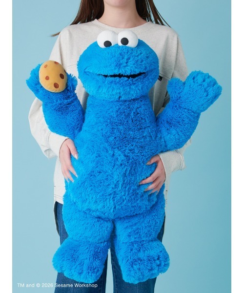 ぬいぐるみL クッキーモンスター（おもちゃ）｜SESAME STREET（セサミ