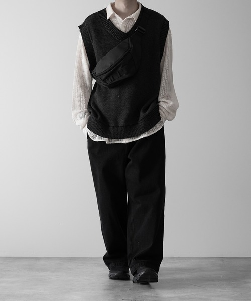 RUUBON】heavy cotton buggy denim pants / ヘビーコットン