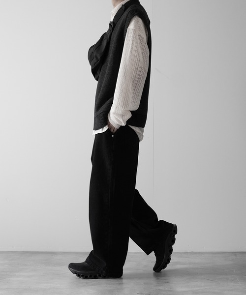 RUUBON】heavy cotton buggy denim pants / ヘビーコットン バギー