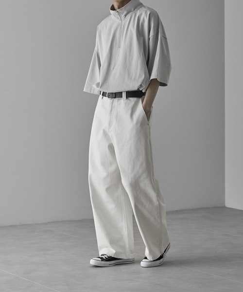 RUUBON】heavy cotton buggy denim pants / ヘビーコットン