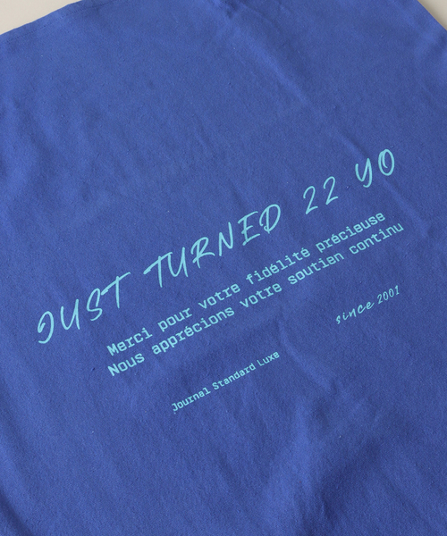JOURNAL STANDARD LUXE（ジャーナルスタンダード　ラックス）の「22thトート L（トートバッグ・レディース・ブルー/ホワイト×ホワイト/ピンク系その他・FREE）」の9枚目の写真