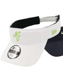 NEW ERA（ニューエラ）の「ニューエラゴルフ サンバイザー クラシックイニシャルロゴ（サンバイザー）」