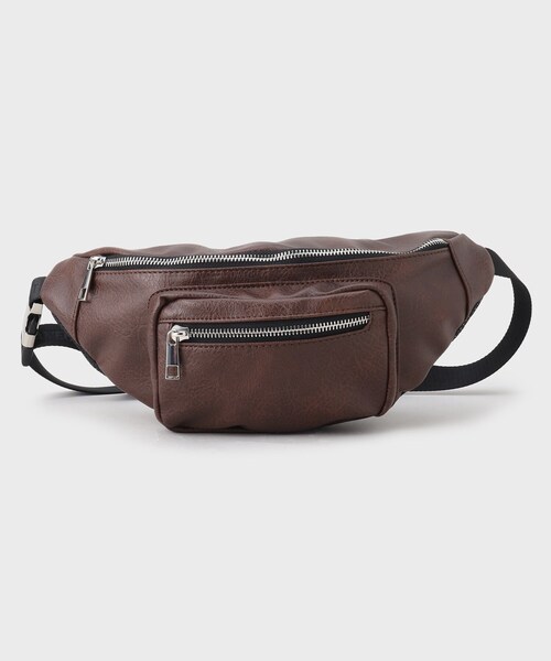 tk.TAKEO KIKUCHI(ティーケータケオキクチ)の「◆【WEB限定】レザー調ミニウエストバッグ(ボディバッグ/ウエストポーチ・レディース・ブラック系/ブラック系4/ベージュ系4/ブラック系1/ブラック系5/ダークブラウン/ブラック・00)」の9枚目の写真