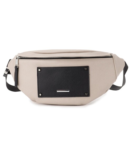 tk.TAKEO KIKUCHI(ティーケータケオキクチ)の「◆【WEB限定】レザー調ミニウエストバッグ(ボディバッグ/ウエストポーチ・レディース・ブラック系/ブラック系4/ベージュ系4/ブラック系1/ブラック系5/ダークブラウン/ブラック・00)」の12枚目の写真