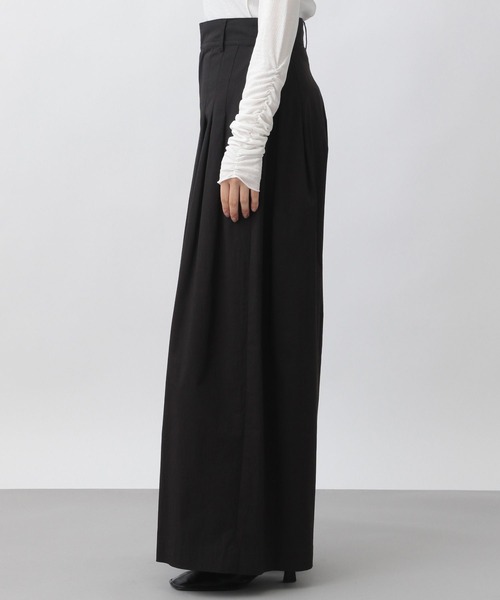 A part by(アパートバイ)の「プリーツタックワイドパンツ(その他パンツ・レディース・ブラック/アイボリー・SMALL/MEDIUM)」の18枚目の写真
