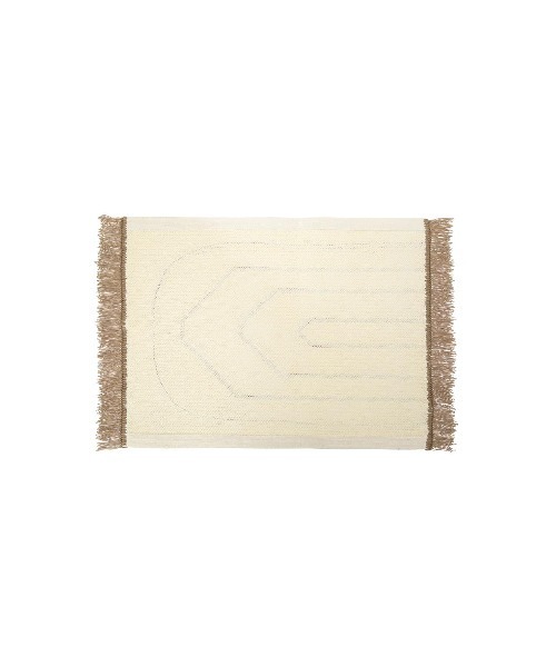 【セール】Bicolor Fringe Rug S /Sサイズラグマット（ラグ/マット）｜ALEXIA STAM（アリシアスタン）