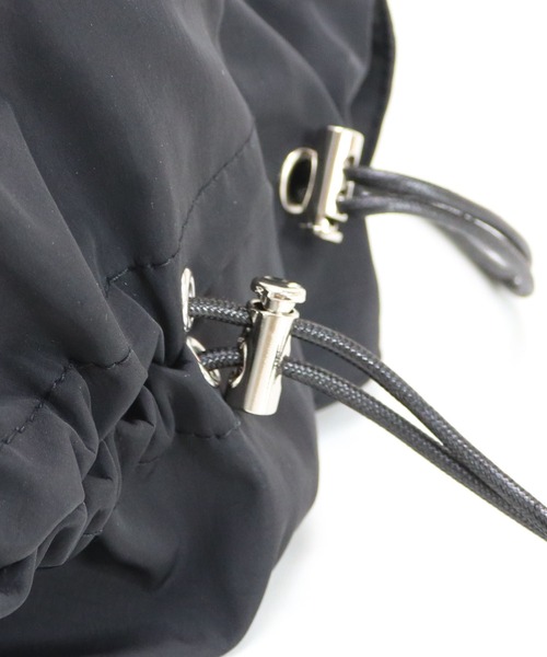 COLDE (コルデ)の「ギャザーナイロンショルダーバッグ(ショルダーバッグ・レディース・アイボリー/ライトイエロー/ブラック・FREE)」の11枚目の写真