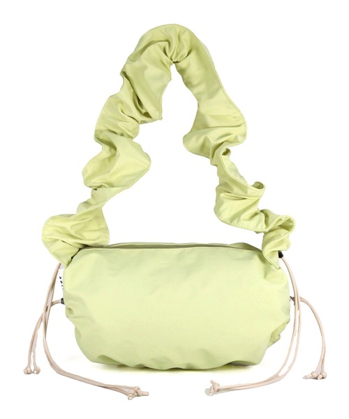 COLDE (コルデ)の「ギャザーナイロンショルダーバッグ(ショルダーバッグ・レディース・アイボリー/ライトイエロー/ブラック・FREE)」の14枚目の写真