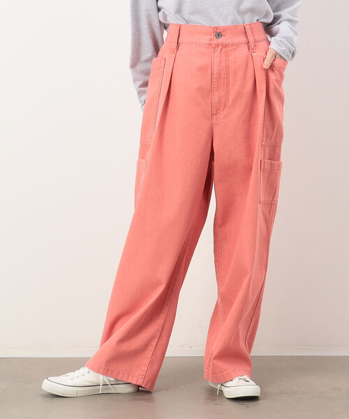 Purple&Yellow(パープルアンドイエロー)の「硫化デニム インディゴデニム ワークパンツ(デニムパンツ・メンズ・ピンク/ブラック/パープル/ケミカルウォッシュ・SMALL/MEDIUM/X-SMALL/LARGE)」の17枚目の写真