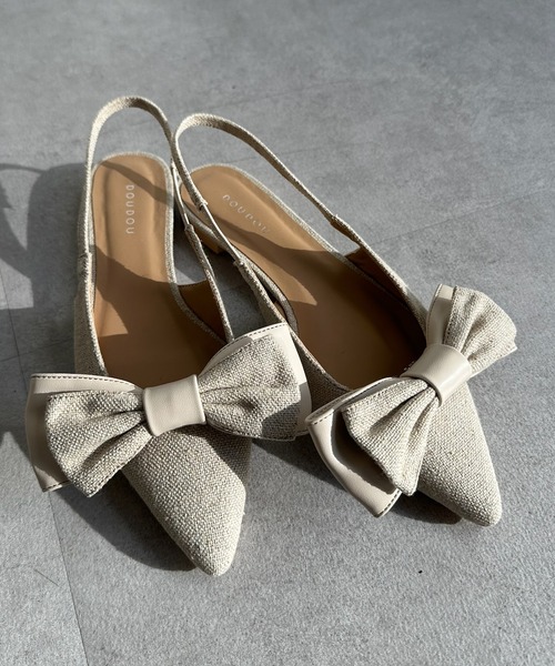 DouDou（ドゥドゥ）の「3WAYパンプス（パンプス・レディース・ベージュ/シルバー/ブラック・S/L/M）」の2枚目の写真