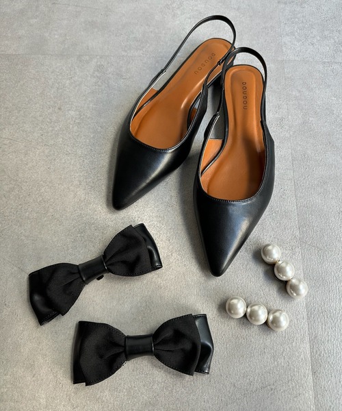 DouDou（ドゥドゥ）の「3WAYパンプス（パンプス・レディース・ベージュ/シルバー/ブラック・S/L/M）」の7枚目の写真