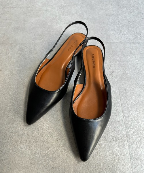 DouDou（ドゥドゥ）の「3WAYパンプス（パンプス・レディース・ベージュ/シルバー/ブラック・S/L/M）」の4枚目の写真