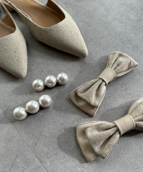 DouDou（ドゥドゥ）の「3WAYパンプス（パンプス・レディース・ベージュ/シルバー/ブラック・S/L/M）」の13枚目の写真