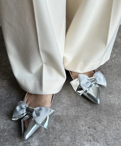 DouDou（ドゥドゥ）の「3WAYパンプス（パンプス・レディース・ベージュ/シルバー/ブラック・S/L/M）」の9枚目の写真