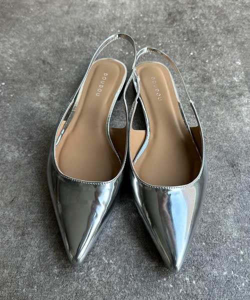 DouDou（ドゥドゥ）の「3WAYパンプス（パンプス・レディース・ベージュ/シルバー/ブラック・S/L/M）」の17枚目の写真