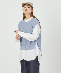 MACKINTOSH PHILOSOPHY | GREY LABEL ベーシックニットベスト(ベスト)