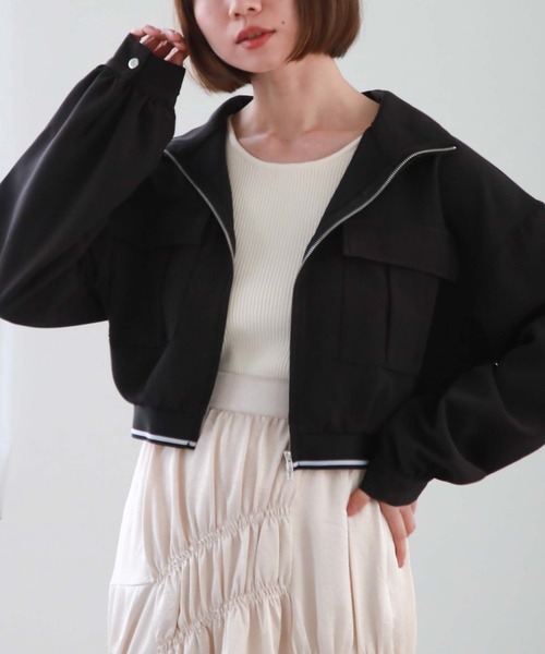 セール】ZIPブルゾンアウター（ブルゾン）｜archives（アルシーヴ）の