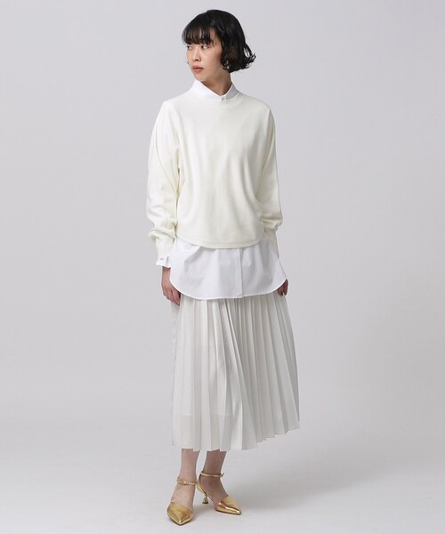 GALLEST（ギャレスト）の「シャイニープリーツスカート（スカート・レディース・ゴールド/ブラック/シルバー・36/38/40）」の11枚目の写真